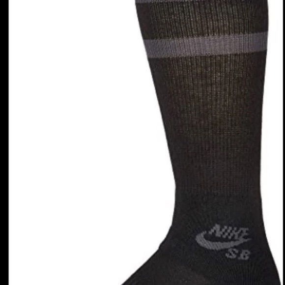 Nike SB skate snowboard style black socks FC F.C. unisex size medium soccer - Picture 5 of 8